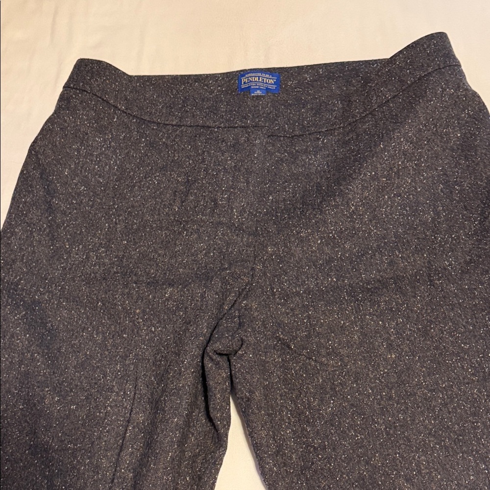 Pendleton Women's Gray Tweed Ponte Pants